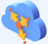 The list of addresses is geocoded in real-time, and the multiple stops are plotted on a map.